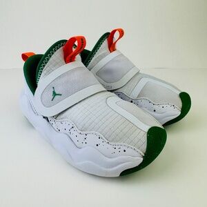 SOLD Nike Air Jordan 23/7 'Hurricanes' White Green Sneakers DQ9294 018 Sz 10C